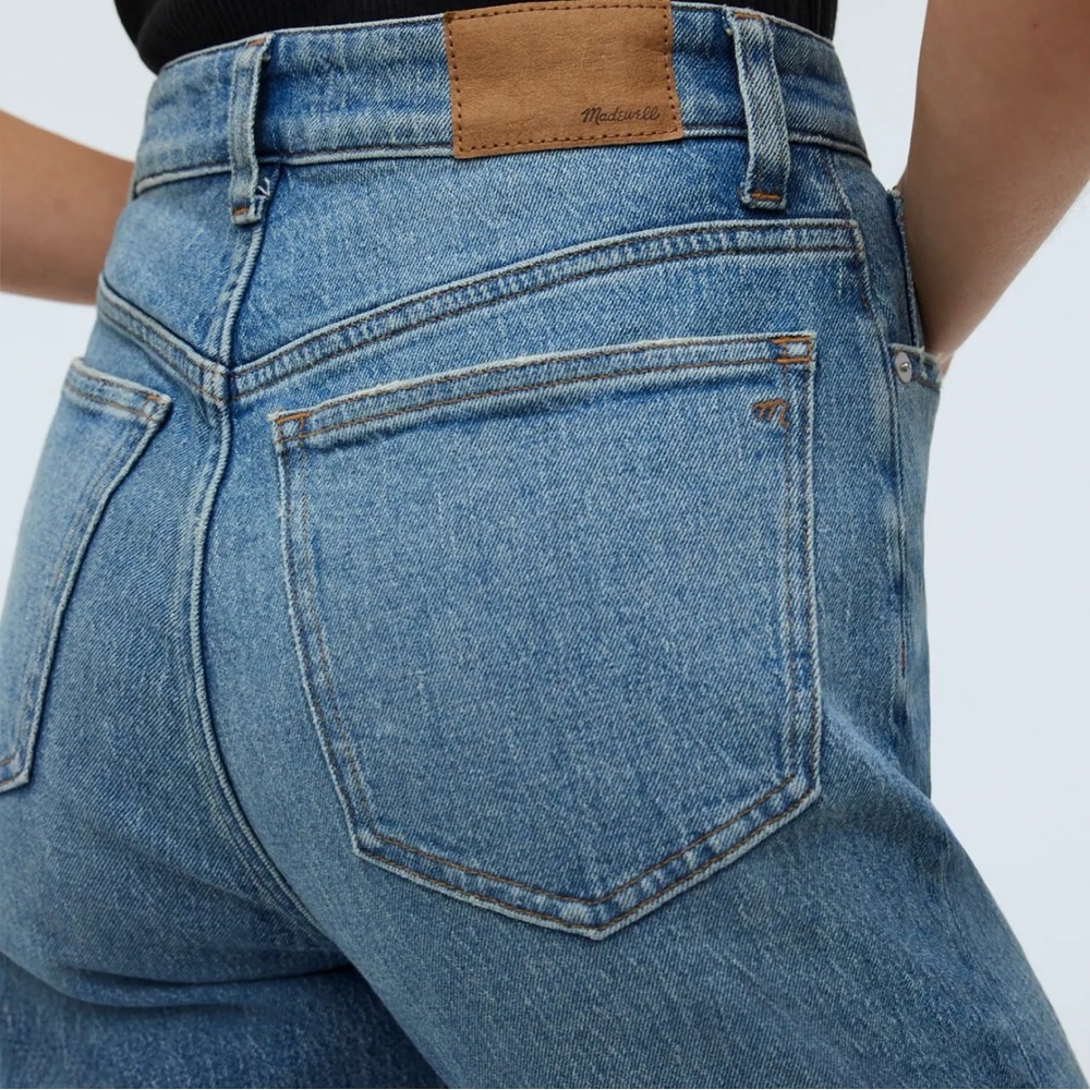 Madewell 90s Straight raw hem